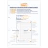 Bloc de cours CORNELL encoll&eacute; grand c&ocirc;t&eacute; A4 200 pages perfor&eacute;es 4 trous Cornell grands carreaux