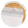 Paquet de 25 Enveloppes Blanches DL-110x220 mm - Pr&eacute;cas&eacute;es - Auto-Adh&eacute;sives - 80g/m2