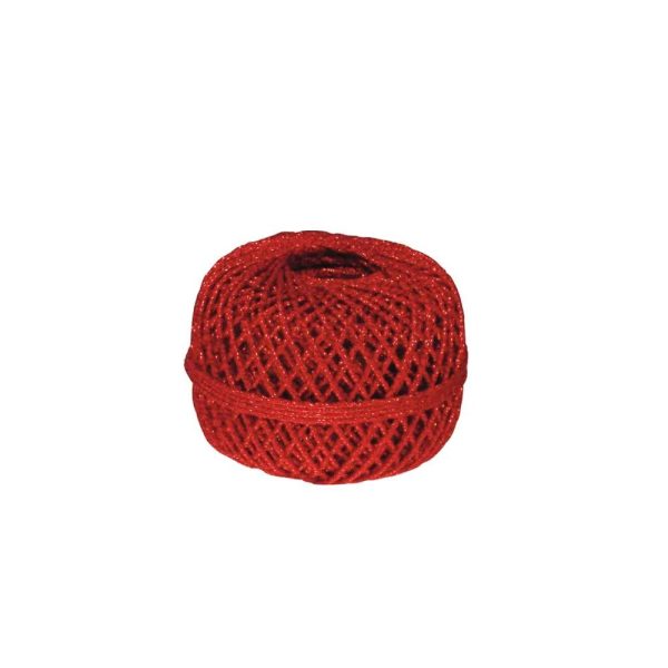 Plat.10 pelot fil m&eacute;tallis&eacute; 20mx1mm Argt