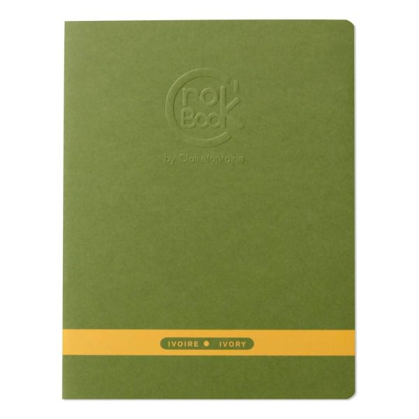 Crok&rsquo;Book carnet piqu&eacute; 24F 17x22cm 90g papier ivoire F