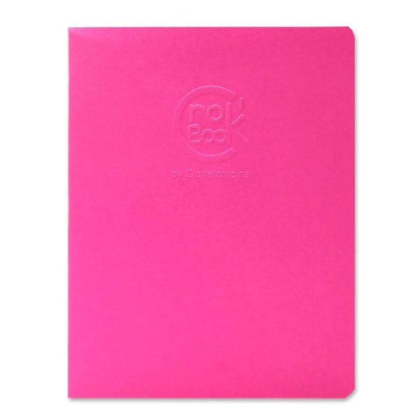 Crok&rsquo;Book carnet piqu&eacute; 24F 17x22cm 90g F