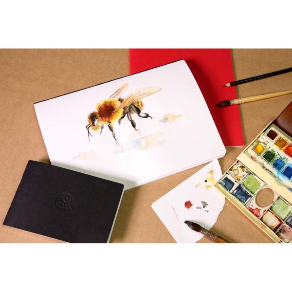 Crok&rsquo;Book carnet piqu&eacute; 24F 17x22cm 90g F