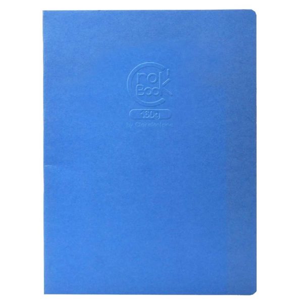 Crok&rsquo;Book carnet piqu&eacute; 20F 17x22cm 160g F