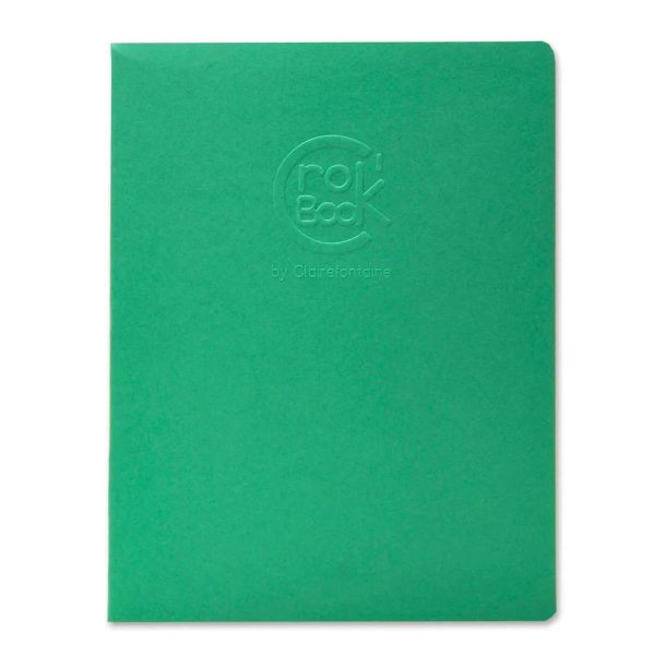 Crok&rsquo;Book carnet piqu&eacute; 24F 17x22cm 90g F