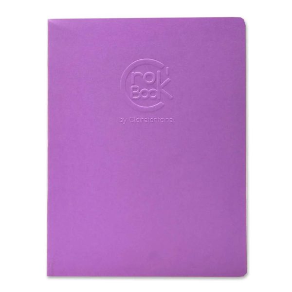 Crok&rsquo;Book carnet piqu&eacute; 24F 17x22cm 90g F