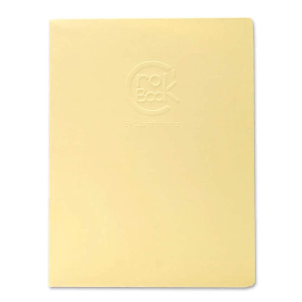 Crok&rsquo;Book carnet piqu&eacute; 24F 17x22cm 90g F