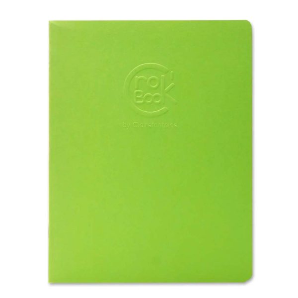 Crok&rsquo;Book carnet piqu&eacute; 24F 17x22cm 90g F