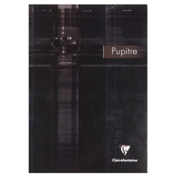 Bloc Pupitre agraf&eacute; en-t&ecirc;te A4 160 pages d&eacute;tachables lign&eacute; + marge