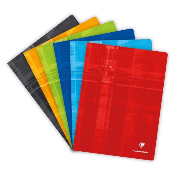 Cahier piqu&eacute; 24&times;32 cm 96 pages lign&eacute; + marge