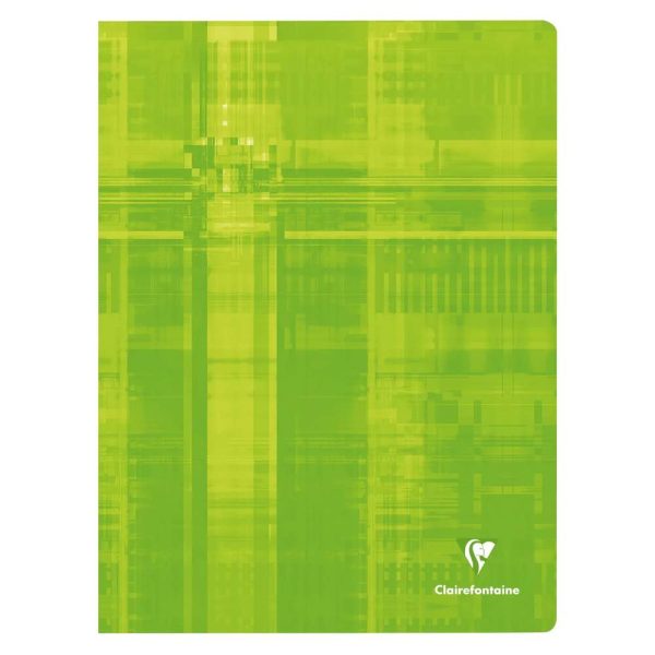 Cahier piqu&eacute; 24&times;32 cm 96 pages petits carreaux + marge