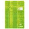 Cahier piqu&eacute; sp&eacute;cial d&eacute;ficients visuels A4 96 pages grands carreaux 2,5mm agrandis 10x10