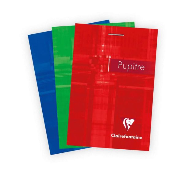 Bloc Pupitre agraf&eacute; en-t&ecirc;te A7160 pages d&eacute;tachables petits carreaux