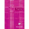 Bloc Pupitre agraf&eacute; en-t&ecirc;te A6 160 pages d&eacute;tachables petits carreaux
