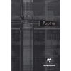 Bloc Pupitre agraf&eacute; en-t&ecirc;te A5 160 pages d&eacute;tachables petits carreaux