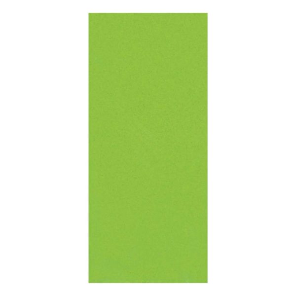 Soie, sachet 6 fles 50&times;70 cm vert