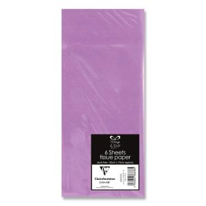 Soie, sachet 6 fles 50x70 cm lila