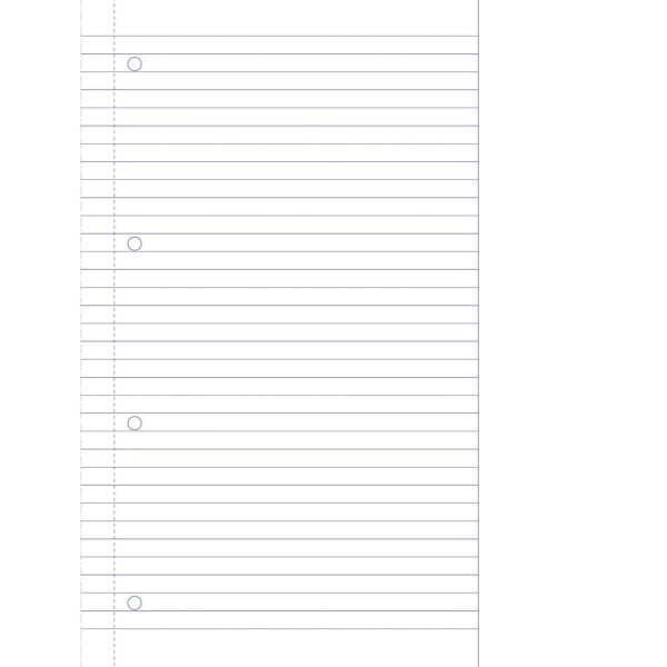 Cahier reliure int&eacute;grale A4+ 160 pages d&eacute;tachables perfor&eacute;es 4 trous lign&eacute; + marge pleine &agrave; droite