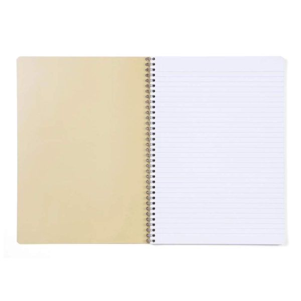 Cahier reliure int&eacute;grale FOREVER PREMIUM 100% recycl&eacute; A4 120 pages d&eacute;tachables micro-perfor&eacute;es lign&eacute; papier blanc 90 g
