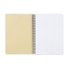 Carnet reliure int&eacute;grale FOREVER PREMIUM 100% recycl&eacute; A5 120 pages d&eacute;tachables micro-perfor&eacute;es petits carreaux papier blanc 90 g