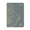 Carnet reliure int&eacute;grale FOREVER PREMIUM 100% recycl&eacute; A5 120 pages d&eacute;tachables micro-perfor&eacute;es lign&eacute; papier blanc 90 g