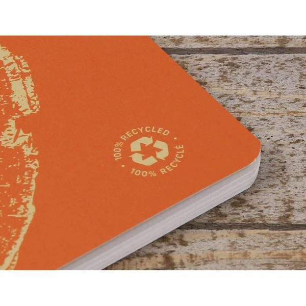 Cahier piqu&eacute; FOREVER PREMIUM 100% recycl&eacute; A4 96 pages lign&eacute; papier recycl&eacute; blanc 90 g