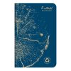 Carnet piqu&eacute; FOREVER PREMIUM 100% recycl&eacute; 9x14cm 96 pages petits carreaux papier recycl&eacute; blanc 90 g