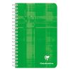 Carnet reliure int&eacute;grale 11x17 cm 100 pages grands carreaux