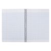 Carnet reliure int&eacute;grale 11x17 cm 100 pages grands carreaux