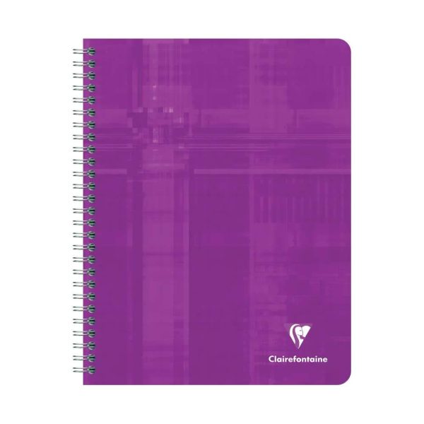 Cahier reliure int&eacute;grale 17&times;22 cm 180 pages grands carreaux