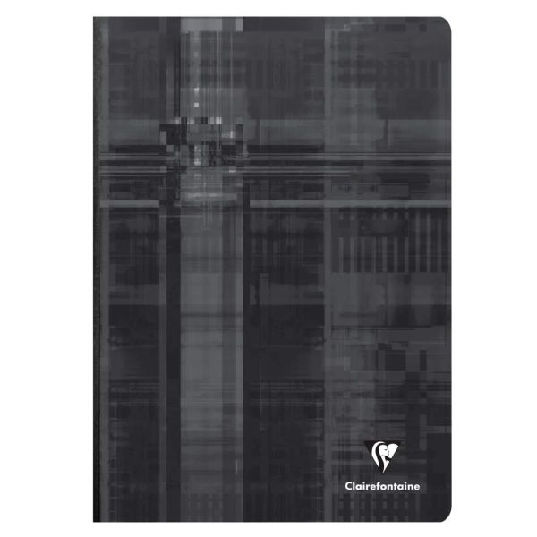 Cahier brochure dos toil&eacute; A4 192 pages petits carreaux