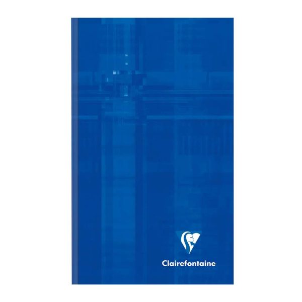 Carnet brochure rembord&eacute;e rigide 11&times;17 cm 192 pages petits carreaux