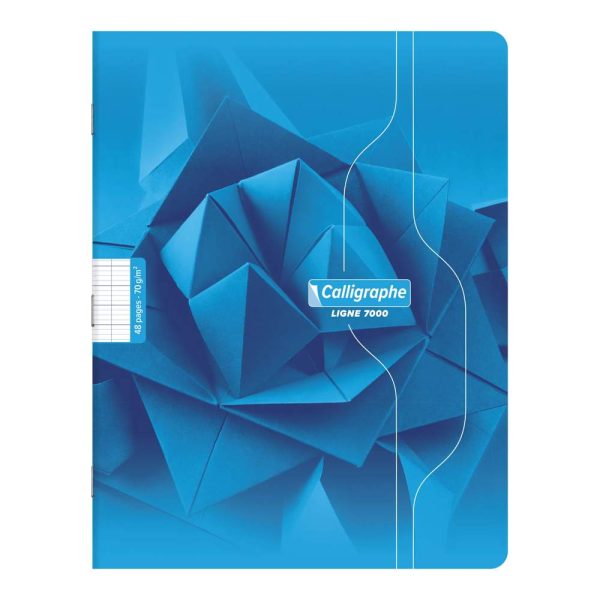 Cahier piqu&eacute; 7000 17&times;22 cm 48 pages grands carreaux 70 g