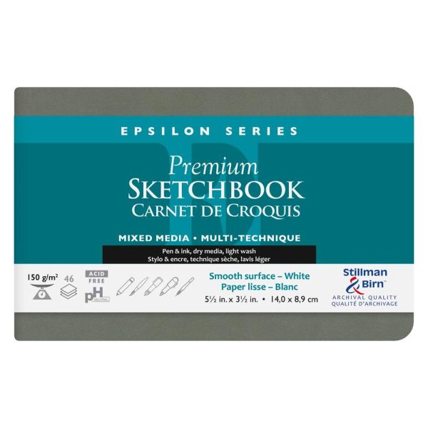 Epsilon Series carnet souple 46F 14&times;8,9cm 150g