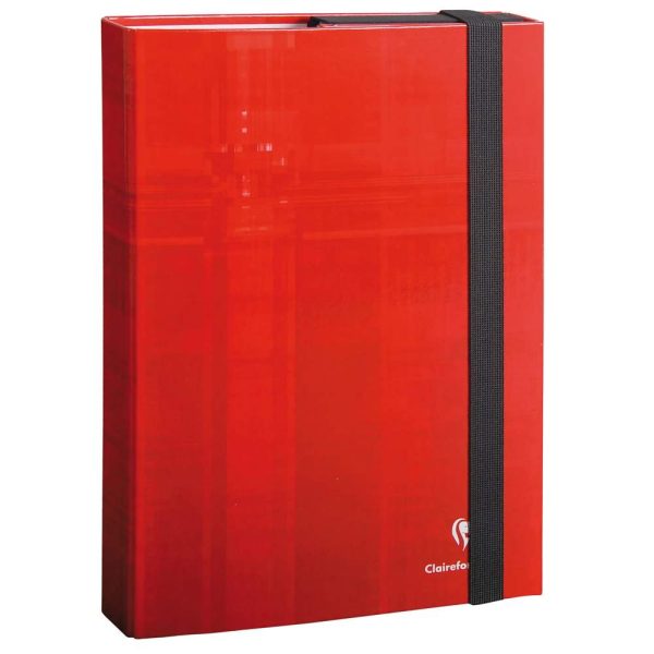Heftbox bo&icirc;te de classement rembord&eacute;e pour documents A4 dos 4cm Couleur al&eacute;atoire