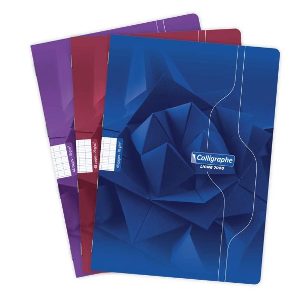 Cahier piqu&eacute; 7000 A4 48 pages grands carreaux 70 g