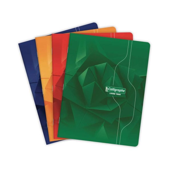 Cahier piqu&eacute; 7000 17&times;22 cm 192 pages grands carreaux 70 g