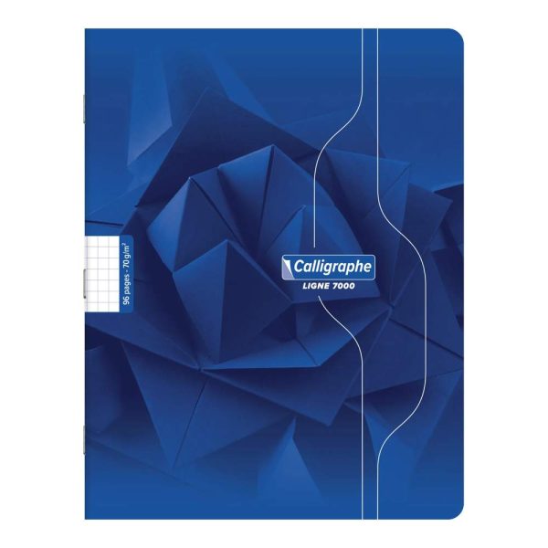 Cahier piqu&eacute; 7000 17&times;22 cm 96 pages petits carreaux 70 g