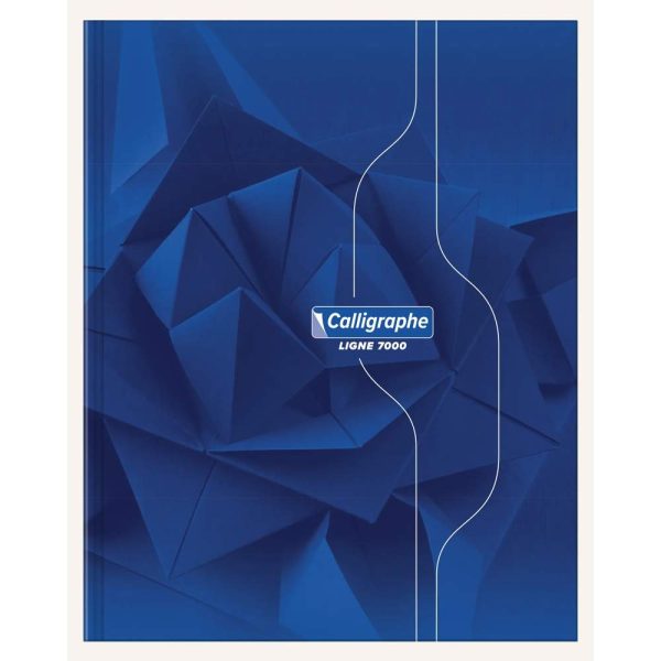Cahier brochure rembord&eacute;e rigide 7000 17&times;22 cm 288 pages grands carreaux 70 g