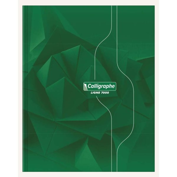 Cahier brochure rembord&eacute;e rigide 7000 17&times;22 cm 288 pages grands carreaux 70 g