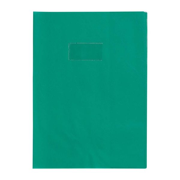 Prot&egrave;ge-cahiers grain cuir PVC 22/100&egrave;me A4