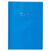 Prot&egrave;ge-cahiers grain losange PVC 18/100&egrave;me avec porte-&eacute;tiquette A4