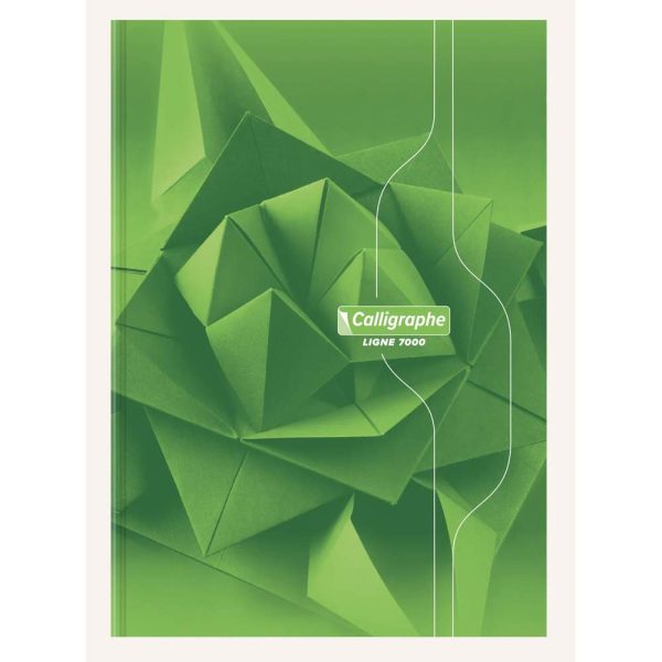 Cahier brochure rembord&eacute;e rigide 7000 A4 192 pages petits carreaux 70 g