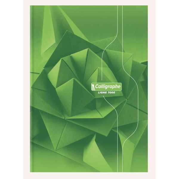 Cahier brochure rembord&eacute;e rigide 7000 A4 192 pages grands carreaux 70 g