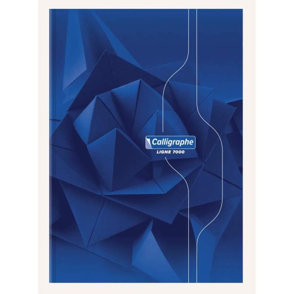 Cahier brochure rembord&eacute;e rigide 7000 A4 288 pages grands carreaux 70 g