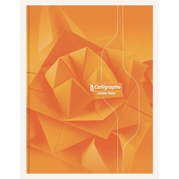 Cahier brochure rembord&eacute;e rigide 7000 24&times;32 cm 192 pages grands carreaux 70 g