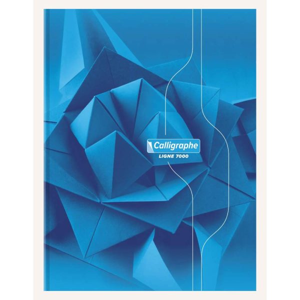 Cahier brochure rembord&eacute;e rigide 7000 24&times;32 cm 288 pages grands carreaux 70 g