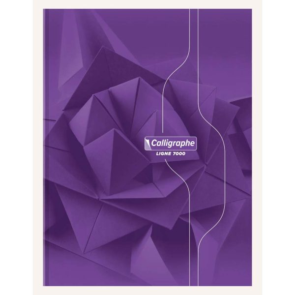 Cahier brochure rembord&eacute;e rigide 7000 24&times;32 cm 288 pages grands carreaux 70 g