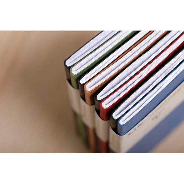 Set de 2 carnets piq&ucirc;re Age Bag 7,5x12cm 48 pages lign&eacute; Couleurs assortis