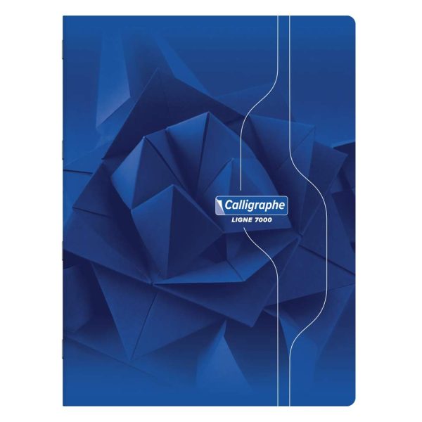 Cahier piqu&eacute; 7000 24&times;32 cm 140 pages grands carreaux 70 g