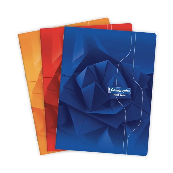 Cahier piqu&eacute; 7000 24&times;32 cm 192 pages grands carreaux 70 g